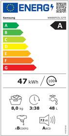 Práčka Samsung WW80FG5L32TELE biela

 obrázok produktu 1 z 9