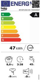 Práčka Beko BM3WFU4821WC biela

 obrázok produktu 1 z 7