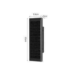 Nástenné svietidlo IMMAX SUN LUXURY, solárne, 30cm čierne

 obrázok produktu 1 z 3