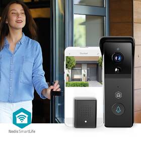 Videozvonček Nedis SmartLife WIFICDP21BK čierny

 obrázok produktu 14 z 17