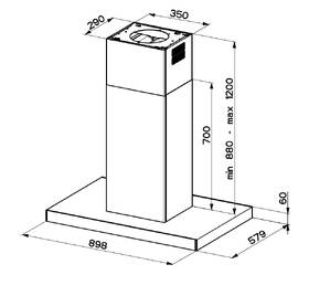 Odsávač pár Faber STILO GLASS SMART ISOLA X/BK A90 nerez/sklo

 obrázok produktu 3 z 3
