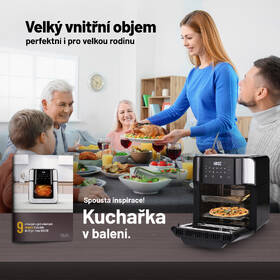 Fritéza teplovzdušná Lauben Air Fryer Oven 1500SB 

 obrázok produktu 14 z 16