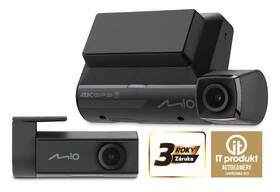 Autokamera Mio MiVue 955W Dual 4K GPS (s 2.5K zadnou kamerou) čierna

 obrázok produktu 10 z 16