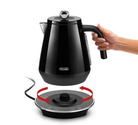 Rýchlovarná kanvica De'Longhi KBY2011.BK Eclettica SpecialTea čierna

 obrázok produktu 5 z 7