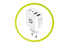 Nabíjačka do siete Mobile Origin GaN 40W 2xUSB-C/2xUSB-A biela

 obrázok produktu 10 z 14