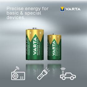 Batéria nabíjacia Varta Recharge Accu Power 2 C (HR14), 3000 mAh (2 ks) 

 obrázok produktu 4 z 4