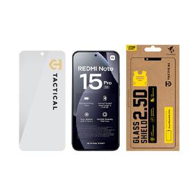 Tvrdené sklo Tactical Glass Shield 2.5D na Xiaomi Redmi Note 15 Pro 5G priehľadné

 obrázok produktu 2 z 2