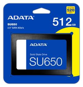 SSD ADATA Ultimate SU650SS 512GB SATA 

 obrázok produktu 4 z 4