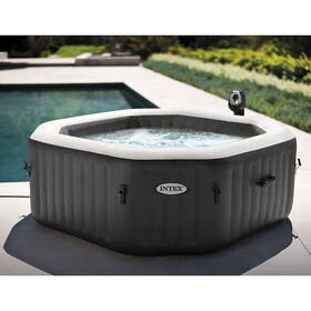 Vírivka Intex Pure SPA 79" Octagon, antracit 

 obrázok produktu 4 z 27