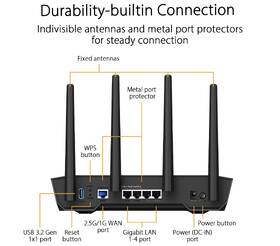 Router Asus TUF-AX4200 čierny

 obrázok produktu 7 z 11