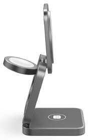 Bezdrôtová nabíjačka Cubenest S312 Pro 3v1 s MagSafe sivá

 obrázok produktu 8 z 10