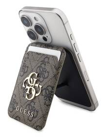 Peňaženka Guess 4G Metal Logo MagSafe Cardslot hnedá

 obrázok produktu 3 z 4