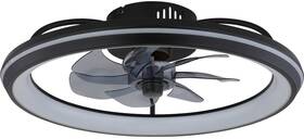 LED stropné svietidlo GLOBO Celeste, s ventilátorom čierne

 obrázok produktu 2 z 7