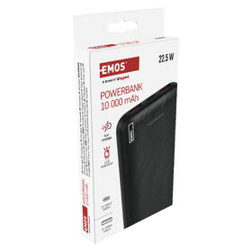 Powerbank EMOS AlphaQ3, 22,5W, 10000 mAh čierny

 obrázok produktu 13 z 14