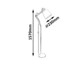 Stojacia lampa Rabalux Thomas 4192 biele

 obrázok produktu 2 z 3