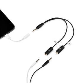 Kábel JOBY Wavo 3.5mm Cable Splitter čierny

 obrázok produktu 2 z 3
