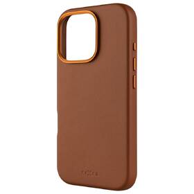 Kryt na mobil FIXED MagLeather s podporou MagSafe na Apple iPhone 16 Pro hnedý

 obrázok produktu 1 z 3