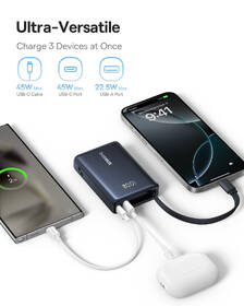 Powerbank Baseus PicoGo 10000mAh 45W s digitálnym displejom a káblom USB-C čierny

 obrázok produktu 5 z 10