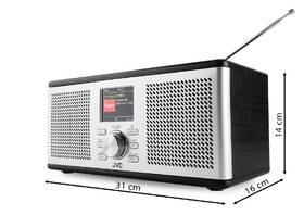 Rádioprijímač s DAB+ JVC RA-E775B-DAB čierny/strieborný

 obrázok produktu 1 z 9