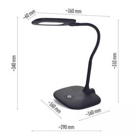 Stolná lampa EMOS STELLA čierna

 obrázok produktu 5 z 7