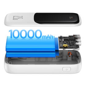 Powerbank Baseus Qpow Pro 10000mAh 22,5W s USB-C káblom biely

 obrázok produktu 6 z 16