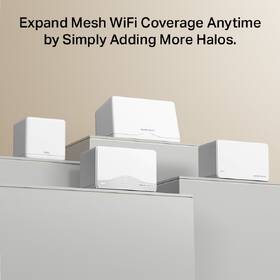 Kompletný Wi-Fi systém Mercusys Halo H25BE BE3600 Mesh Wi-Fi 7 (2 ks) biely

 obrázok produktu 7 z 7