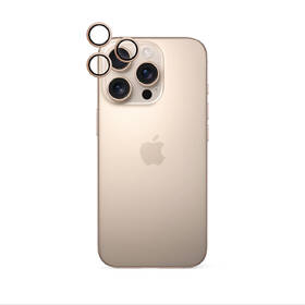 Ochranné sklo šošovky fotoaparátu Epico Aluminium Lens Protector na Apple iPhone 16 Pro/16 Pro Max béžové

 obrázok produktu 2 z 2