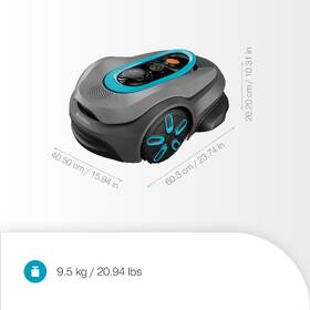 Robotická kosačka Gardena Smart SILENO Sense 600 m² 19942-32 

 obrázok produktu 2 z 5