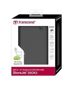 Box na HDD Transcend 25CK3 All-in-one, 2,5" SATA, USB 3.0 čierny

 obrázok produktu 3 z 3