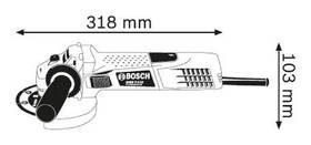 Uhlová brúska Bosch Professional GWS 7-115, 0.601.388.106 

 obrázok produktu 3 z 3
