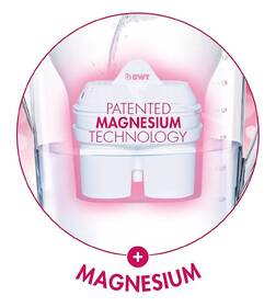Filter na vodu BWT Magnesium 12 ks + dizajnová fľaša 

 obrázok produktu 4 z 6
