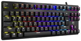 Klávesnica White Shark SPARTAN, US layout, Blue Switch čierna

 obrázok produktu 1 z 5