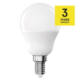 LED žiarovka EMOS Classic Mini Globe, 6,5 W, 806lm, E14, teplá biela 

 obrázok produktu 9 z 13