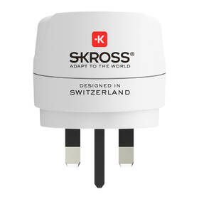 Cestovný adaptér SKROSS na použitie v UK biely

 obrázok produktu 4 z 5