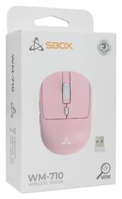 Myš SBOX WM-710P ružová

 obrázok produktu 5 z 5
