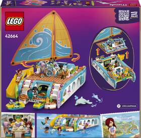 Stavebnica LEGO® Friends 42664 Dobrodružstvo na jachte 

 obrázok produktu 3 z 8