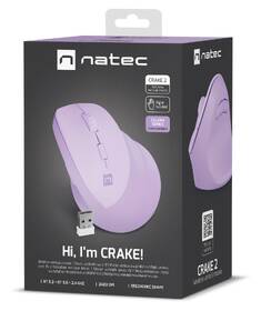 Myš Natec Crake 2 fialová

 obrázok produktu 10 z 10
