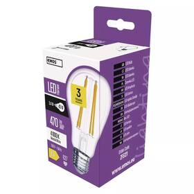 LED žiarovka EMOS Filament, klasik, 3,4 W, E27, neutrálna biela 

 obrázok produktu 2 z 2