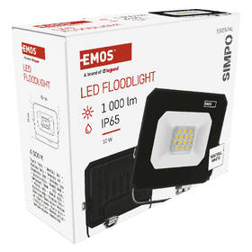Reflektor EMOS SIMPO 10W 1000LM IP65 NW čierny

 obrázok produktu 6 z 9