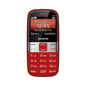 Mobilný telefón Aligator A775 Senior červený

 obrázok produktu 2 z 9
