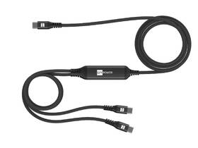 Kábel ERPOWER Cable Spliter USB-C/2× USB-C, 1,5m čierny

 obrázok produktu 1 z 3