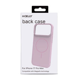 Kryt na mobil Celly MAG SAND kompatibilný s MagSafe na Apple iphone 17 Pro Max ružový

 obrázok produktu 9 z 10