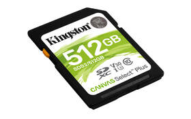 Pamäťová karta Kingston SDXC 512GB UHS-I U3 (100R/85W) 

 obrázok produktu 1 z 2
