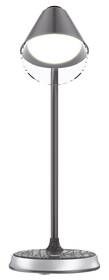 Stolná lampa IMMAX FINCH, Qi nabíjanie, 9W strieborná/sivá

 obrázok produktu 2 z 17