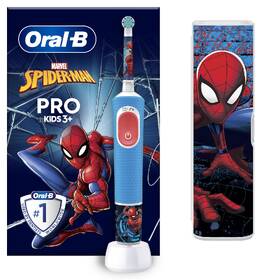 Zubná kefka Oral-B Pro Kids Spiderman 3+ 

 obrázok produktu 4 z 8