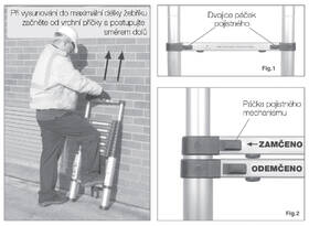 Rebrík G21 GA-TZ9+11-3, 2M 

 obrázok produktu 5 z 5