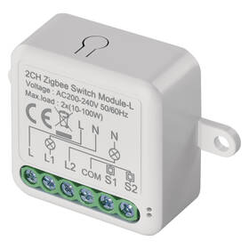 Modul EMOS GoSmart spínací IP-2104SZ, ZigBee, 2-kanálový 

 obrázok produktu 3 z 17