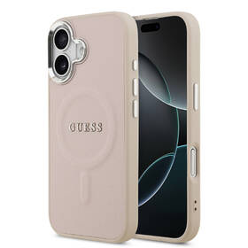 Kryt na mobil Guess PU Saffiano MagSafe na Apple iPhone 17 ružový

 obrázok produktu 1 z 7