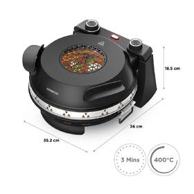 Pec na pizzu KENWOOD KPO10.000BK čierna

 obrázok produktu 4 z 10