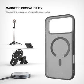 Kryt na mobil FIXED TPU gelový MagStory s podporou MagSafe na Apple iPhone 17 Pro čierny

 obrázok produktu 2 z 5